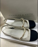 CHARLES&KEITH珠链绊带饰低跟凉鞋玛丽珍鞋女鞋子女生日礼物送女友CK1-70900382 CK1-70900382-2粉白色 38 实拍图