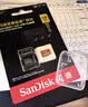 闪迪（SanDisk）128GB TF(MicroSD)内存卡4K极速金卡A2 V30 U3兼容大疆Pocket3/4P/Action 6运动相机/无人机存储卡 实拍图