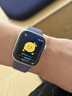 Apple/苹果 Watch S11 智能手表GPS款46毫米银色铝金属表壳雾紫色运动型表带M/L MEVX4CH/B 实拍图