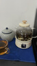 小熊（Bear）全玻璃壶0.8L养生壶恒温壶 办公室小型迷你煮茶花茶壶 0胶水0金属  24h保温 YSH-M08B3 实拍图