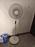 美的（Midea）【飓风节能】七叶柔风立式电风扇/家用轻音落地扇/台式小型风扇/大风力遥控定时摇头风扇 SAH35BSJ 实拍图