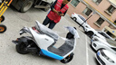 九号（Ninebot）N85C电动摩托车 9号电动电瓶车成人小型铅酸电摩-珍珠白 实拍图