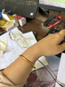 中国黄金（CHINA GOLD）黄金福字金锁项链宝宝套装足金长命平安锁吊坠婴儿金饰周岁礼物 【今/次日达】平安锁项链【红绳】约0.8g 实拍图