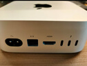 Apple/苹果AI电脑/Mac mini迷你主机 M4银色(10+10核) 16G 512G台式电脑主机 MU9E3CH/A 实拍图