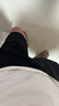 adidas速干舒适三条纹梭织中腰网球运动短裤男装夏季阿迪达斯官方   黑色   L 实拍图