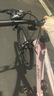 JEEP吉普自行车山地车女款成人可锁死变速碟刹男学生运动通勤车-RC750 RC750-樱花粉 26寸（适合身高160-180cm） 24速-铝合金-轻享入门 实拍图