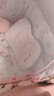 婧麒（JOYNCLEON）婴儿枕头分区宝宝枕护颈神器6个月以上儿童枕头1-3岁 粉jzt198355 实拍图