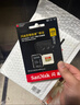 闪迪（SanDisk）256GB TF(MicroSD)内存卡4K极速金卡 A2 V30 U3 兼容大疆Pocket 4/Action 6运动相机 无人机存储卡 实拍图