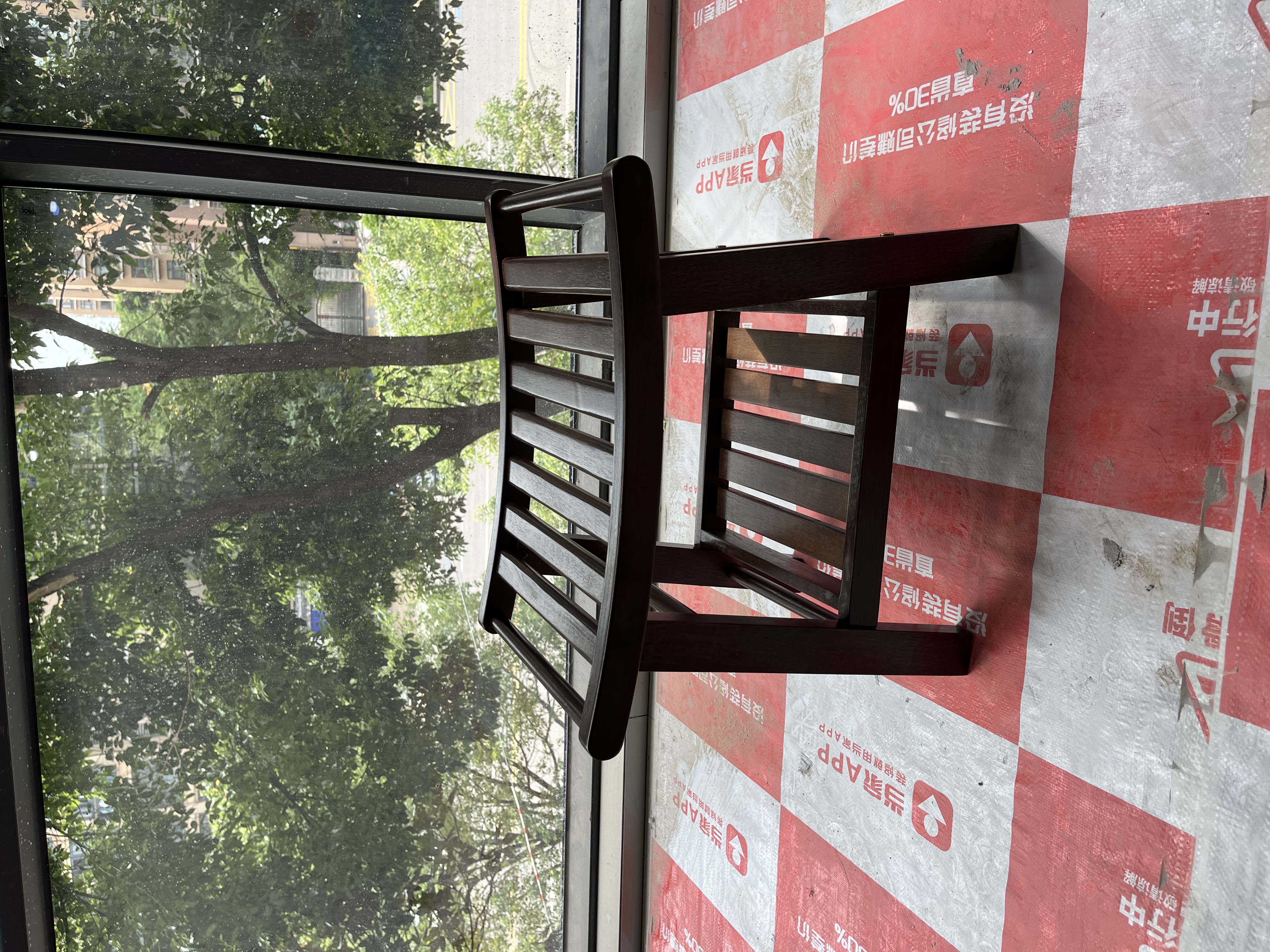 睿帆实木浴室凳子家用洗澡凳老人淋浴凳门口换鞋凳客厅沙发凳板凳 实拍图