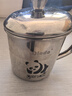 欧乐多（Olodo）抗菌316不锈钢茶杯茶水分离水杯大容量泡茶缸带盖办公室老式口杯 316抗菌杯【250ML】升级5A镜面 实拍图