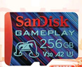 闪迪（SanDisk）256GB TF内存卡 A2 U3 V30 4K 游戏存储卡 读速190MB/s 写速130MB/s 游戏不卡顿 游戏机掌机专用卡 实拍图