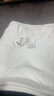 【京东直采】重磅纯棉 圆领短袖男款t恤衣服女士t恤服装真5折专场 白色（短袖） 5XL （190-210斤） 实拍图