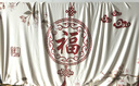 简娜（JIANNA）电视机防尘罩套弹力全包2026年款新中式盖布65英寸75挂式55寸曲面 玉兰福气 55-65英寸 实拍图