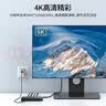 迈拓维矩（MT-viki）kvm切换器2口hdmi二进一出键盘鼠标共享器带桌面控制器配线增加备用电源口 MT-KH2 实拍图