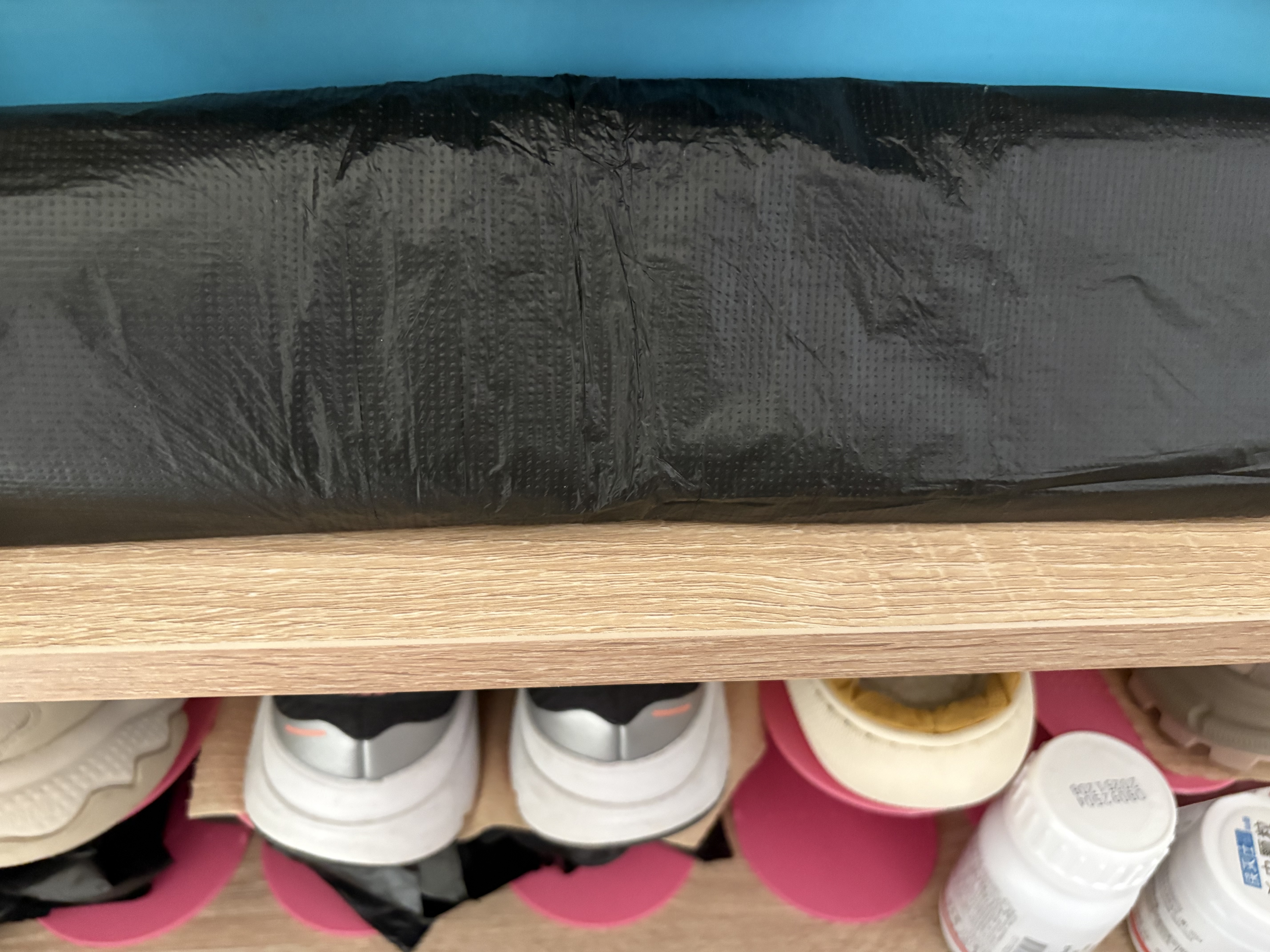 威佳黑色小垃圾袋小号100只20L物业商用手提垃圾袋背心式50*60cm 双面3丝 实拍图