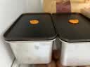 美厨（MAXCOOK）304不锈钢保鲜盒 带盖饭盒便当盒冰箱密封储物盒1500ml MCFT5571 实拍图