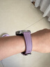 watchbond适用华为手表gt6表带女款41mm小蛮腰荔枝纹真皮表带watch gt5/gt5pro/gt4/watch5女士18mm腕带配件 荔枝纹小蛮腰圆尾-月字扣-熏衣紫 【41/42表盘】 实拍图