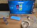 华硕ROG XG27ACMES-W 27英寸显示器2K240Hz电竞显示器超频255Hz HDR400 G-Sync 0.3ms响应 HDMI 2.1 实拍图