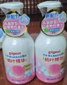 贝亲（Pigeon）洗发水沐浴露 含桃叶精华 洗发沐浴二合一  四季通用 500ml*2 实拍图