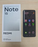小米REDMI Note15第三代骁龙6 金刚品质 5800mAh大电量 防尘防水 8+128 天青蓝 红米5G手机 国家补贴 实拍图