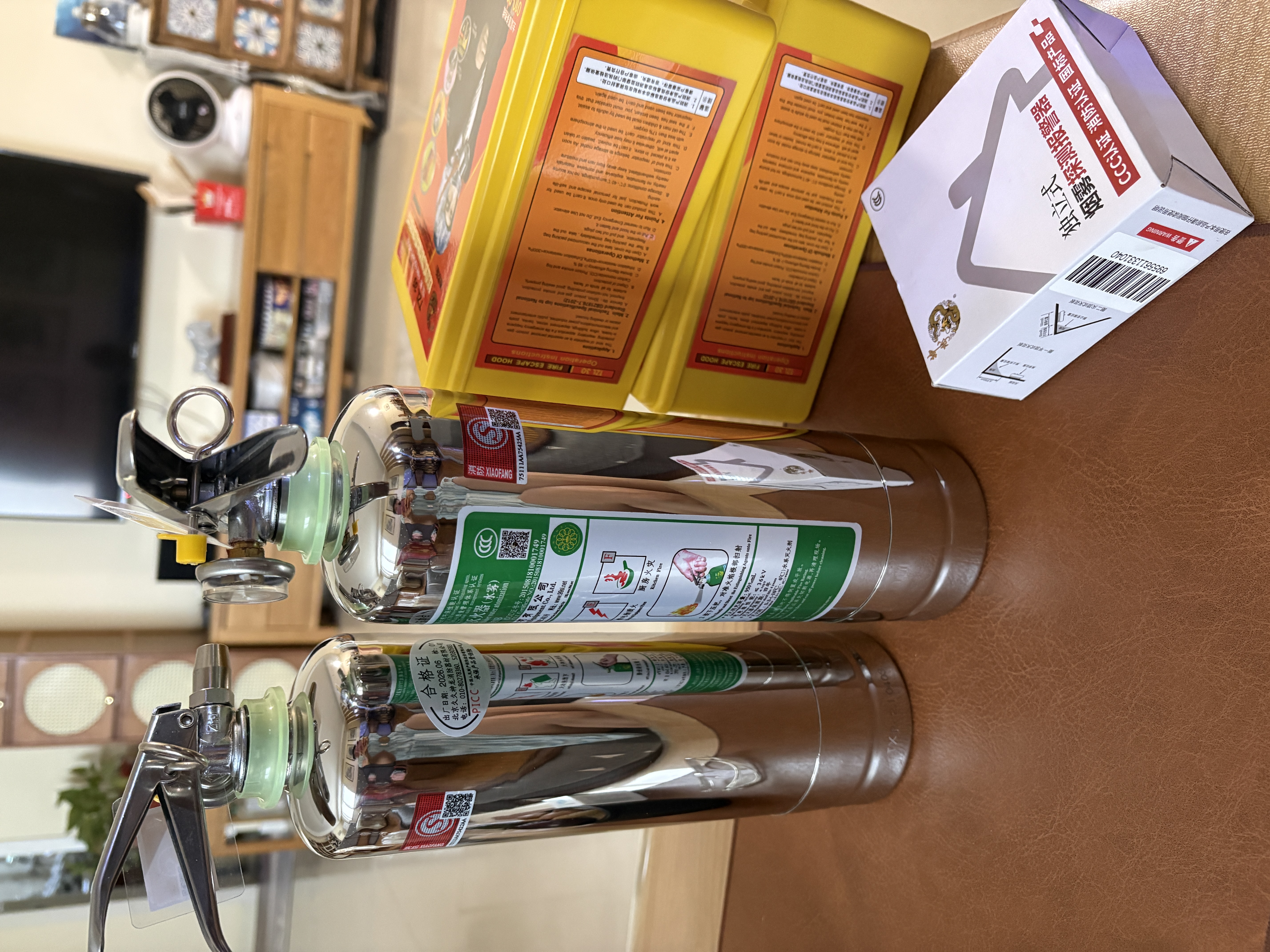 神龙灭火器搭配用过滤式自救呼吸器 火灾逃生防毒防烟面具30型 TZL30 实拍图