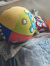 babycare拍拍球儿童小皮球宝宝弹力训练静音球2.0-绒布款（直径18cm） 实拍图