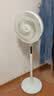 美的（Midea）【幸运草安睡1S】一级能效直流变频声控电风扇家用遥控卧室静音落地扇台式桌面抗菌大风力转页扇 实拍图