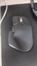 罗技（Logitech）大师系列 MX Master 3S 无线蓝牙鼠标 人体工学 办公 静音鼠标 高端 石墨黑 带无线接收器 实拍图