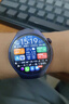 华为HUAWEI WATCH 5 46mm高端款航天级钛合金表壳银河紫素皮复合表带首创X-TAP智感窗 实拍图