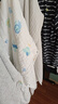 全棉时代 婴儿浴巾 新生儿童6层水洗纱布浴巾纯棉狮子飞机蓝115*115cm 实拍图