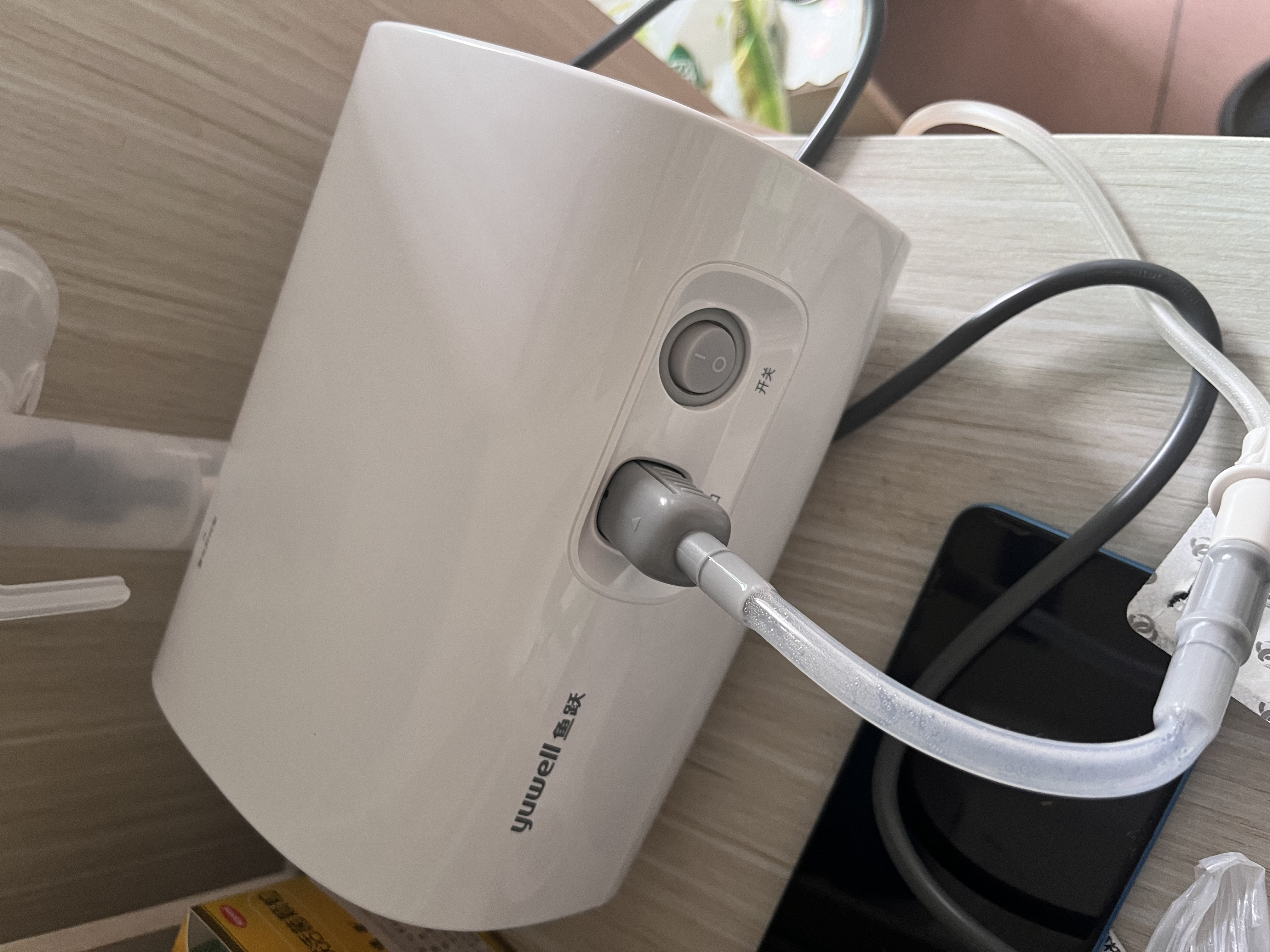 鱼跃（yuwell）雾化机家用儿童成人老人医用42dB升级轻音款雾化器409B 实拍图
