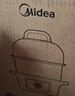 美的（Midea）煮蛋器蒸蛋器双层家用自动断电神器防干烧不锈钢便携式家用煮蛋器MZ-ZDE16T72 实拍图