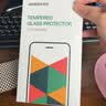 绿联苹果13/14/17e/16e钢化膜iPhone13Pro/14/13手机膜高清防尘防摔抗指纹超薄不挡边全覆盖保护膜 实拍图
