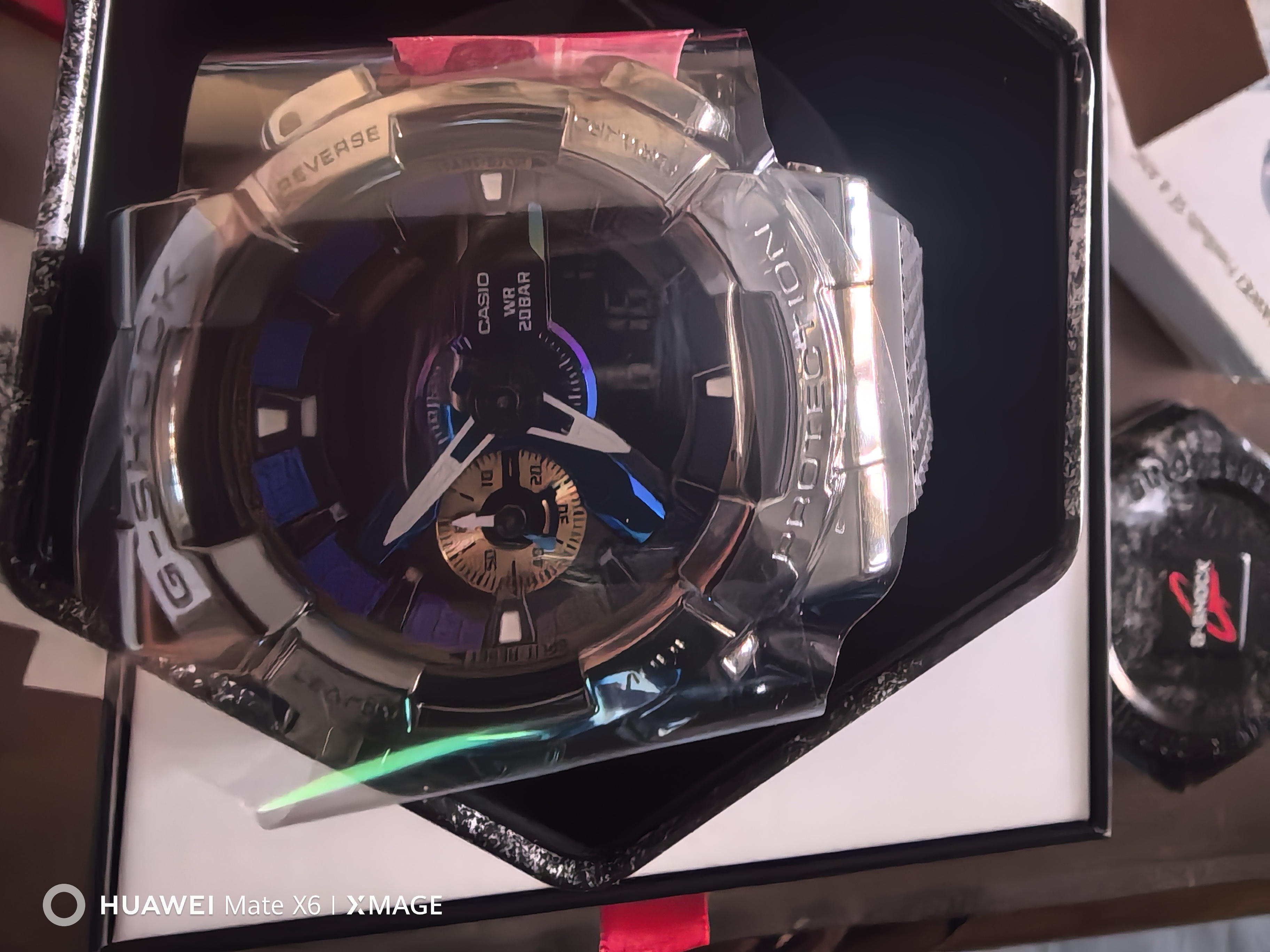 卡西欧（CASIO）手表男G-SHOCK小钢炮运动电子表礼盒款送男友礼物GM-110B-1A 实拍图