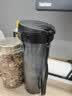 特百惠（Tupperware）茶韵500ml塑料杯男女士学生运动水杯子大容量泡茶杯 酷炫黑 实拍图