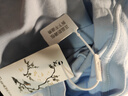 【京东直采】重磅纯棉 圆领短袖男款t恤衣服女士t恤服装真5折专场 冰川蓝（短袖） 5XL （190-210斤） 实拍图