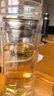 富光玻璃杯双层带茶隔大容量水杯 高档商务泡茶杯 高硼硅杯子500ml 实拍图