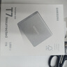 三星（SAMSUNG）1TB Type-c USB 3.2 移动固态硬盘（PSSD） T7 灰色 NVMe读速1050MB/s 手机直连 Mac mini外接 实拍图