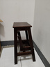 家逸实木梯凳家用折叠梯子凳子二合一登高凳厨房高凳楼梯两用凳 实拍图