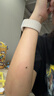 MSSM适用苹果手表表带apple watch S11/S10硅胶磁吸表带iwatch s9/se3/Ultra3/2回环运动表带 星光色 实拍图