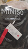 名创优品（MINISO）短袖t恤男士夏季新款重磅纯棉上衣服休闲宽松半袖体恤 黑 2XL 实拍图