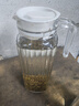 乐美雅玻璃水壶冷水壶凉水杯家用冰箱大容量茶壶四方透明1.1L凉水壶 实拍图