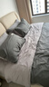 无印良品100%纯棉四件套床上用品全棉床单被套220*240cm1.8/2.0米床 实拍图