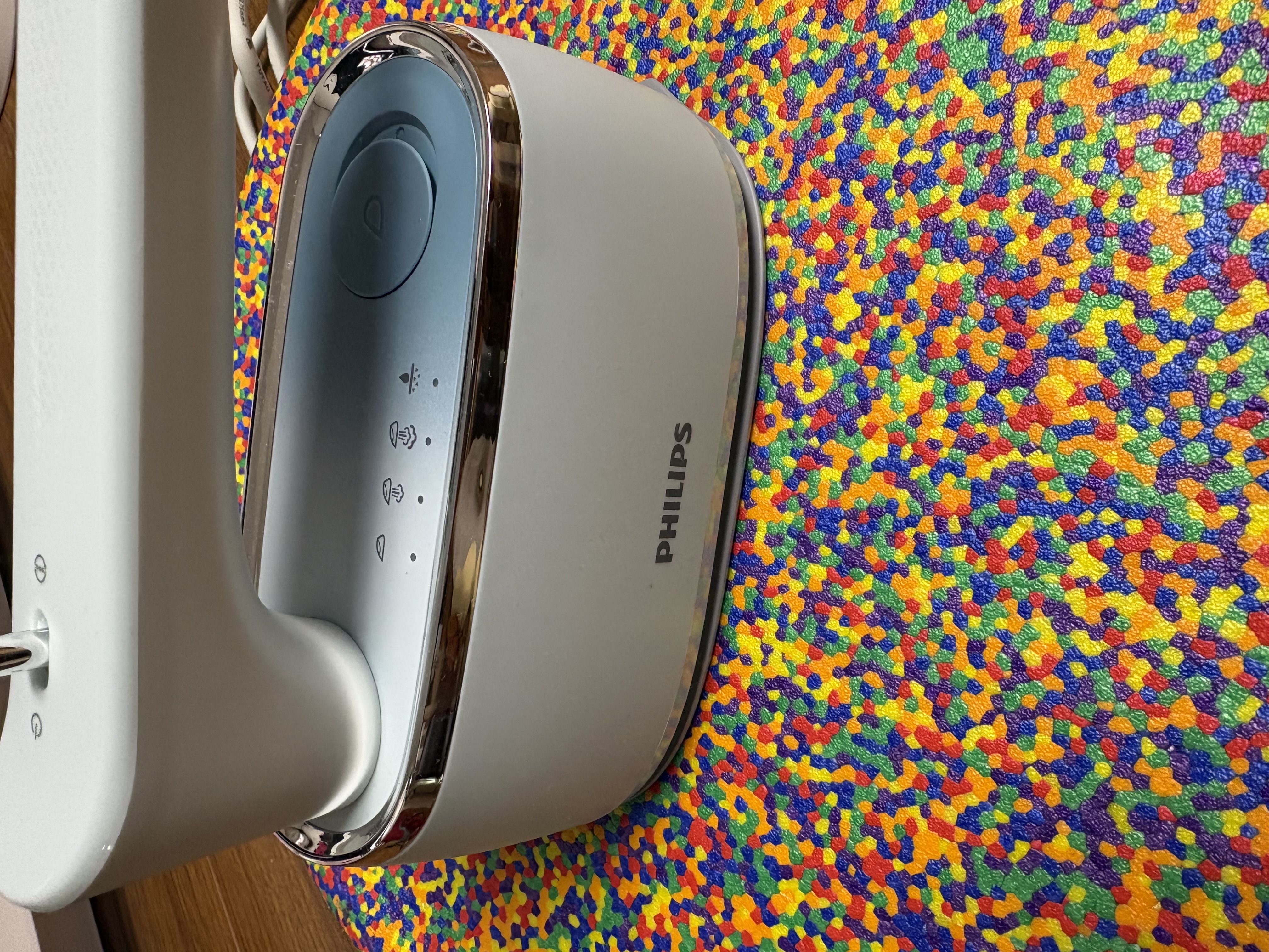 飞利浦（PHILIPS）手持小型熨烫挂烫机家用拼豆电熨斗小型54g/min 0.1L便携出行烫画机 礼物 STH3050/70 实拍图