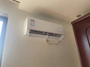 海尔（Haier）【家电补贴】空调挂机大1匹/1.5匹小红花净省电一级能效双排铜管蒸发器变频冷暖壁挂式 以旧换新 【净省电】1.5匹丨AI净省电丨双排冷凝器 实拍图