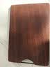 十八子作 乌檀木整木切菜板家用加厚大号砧板ZBL005（40x27x2.5cm） 实拍图