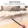 得力（deli）绘图铅笔12支4B素描铅笔学生六角杆书写黑铅美术写生工程制图笔初学者专用学生开学文具 实拍图