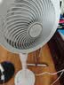 艾美特（AIRMATE）【天鹅MAX】空气循环扇直流变频家用大风力电风扇卧室轻音一级能效负离子净化语音落地扇 SRDI151 实拍图