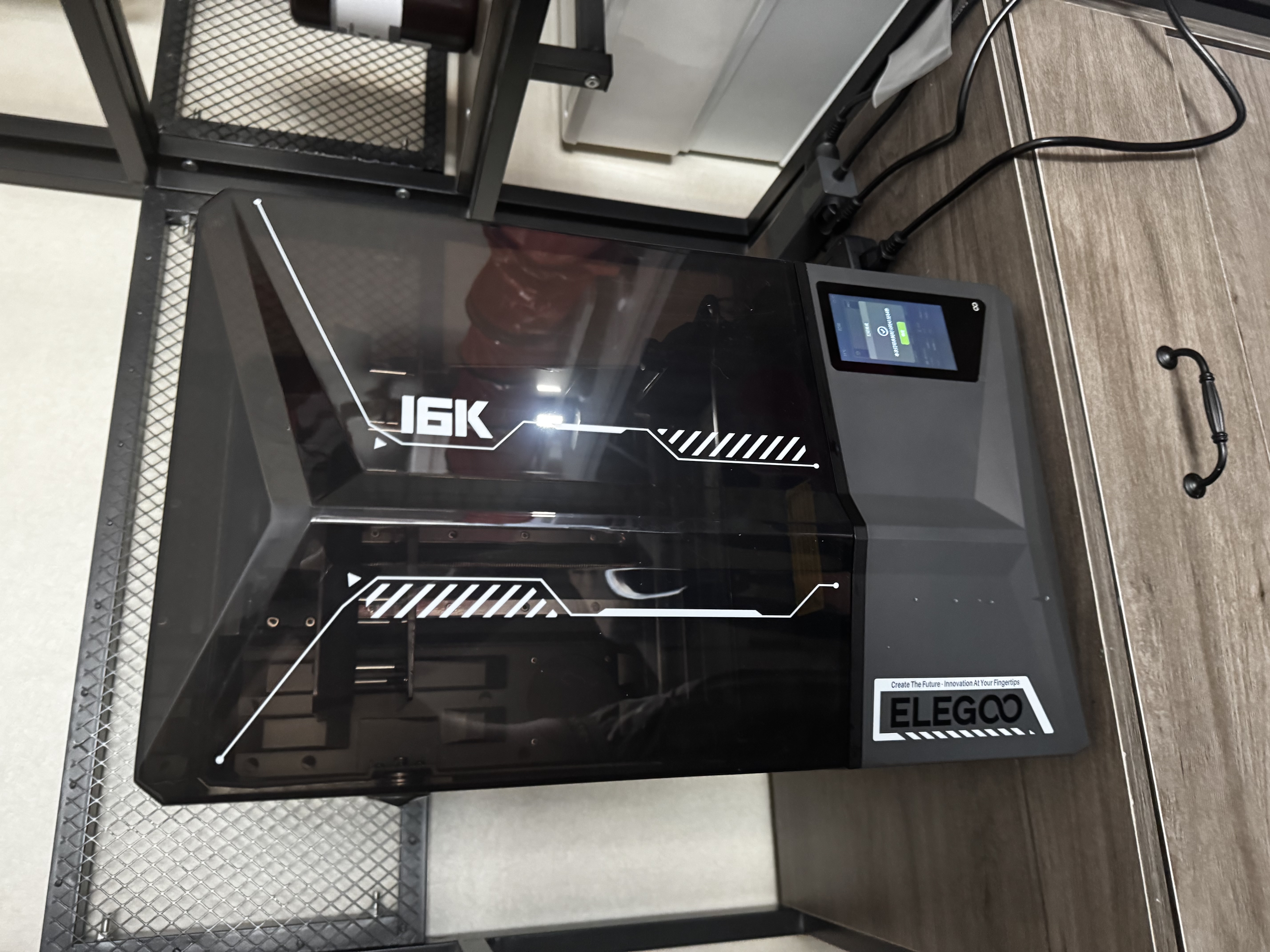 ELEGOO爱乐酷Saturn 4 Ultra 16K土星S4U光固化3d打印机家用桌面级10寸高速高精度3d手办模型学生打印机 土星4U 16K+水星3.0【1kg刚性树脂+手套漏斗+离型膜】 实拍图