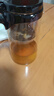 尚明（SAMADOYO）玻璃内胆飘逸杯茶水分离懒人泡茶壶一键过滤泡茶神器家用茶具套装 单壶700ml 实拍图